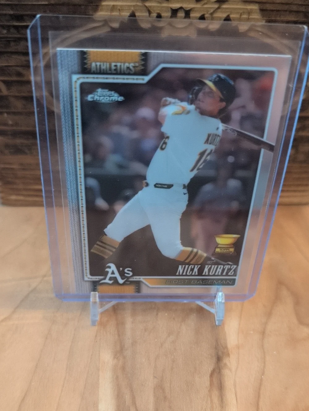 2026 Topps Chrome Nick Kurtz Rookie Cup Athletics